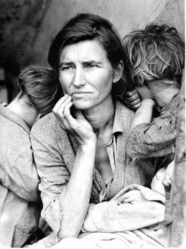 Mere migrante Dorothée Lange