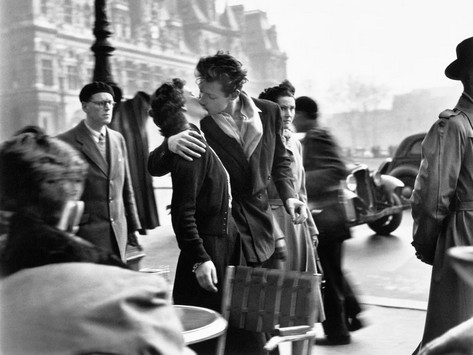 Baiser de l'Hotel de Ville R.Doisneau